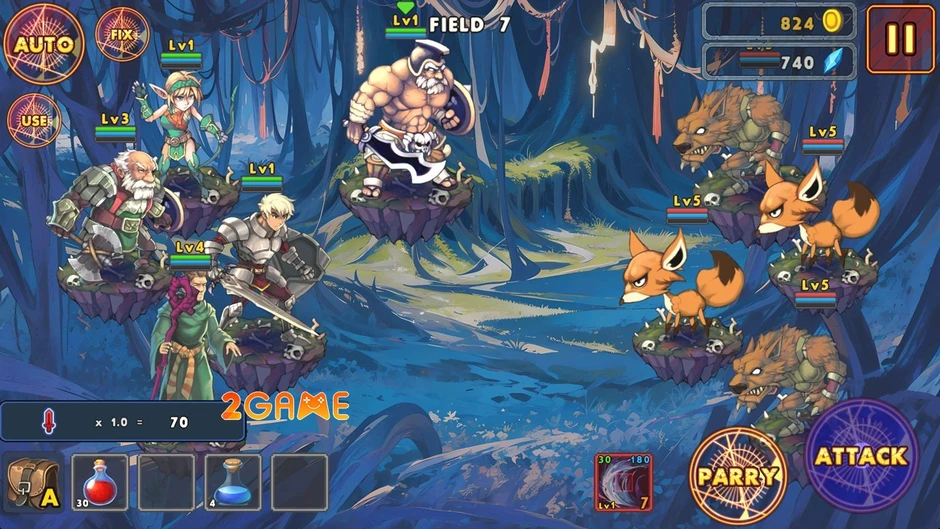 Legend Wars 3 lồng ghép bàn cờ xúc xắc với bản đồ viễn chinh chiến thuật