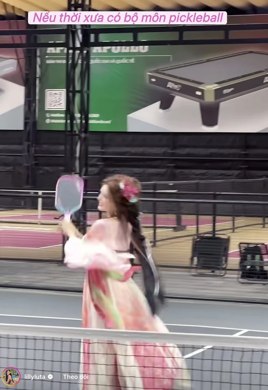 Lilly Luta gây bão mạng với outfit "lên sân" Pickleball độc nhất vô nhị Lilly Luta gây bão mạng với outfit "lên sân" Pickleball độc nhất vô nhị