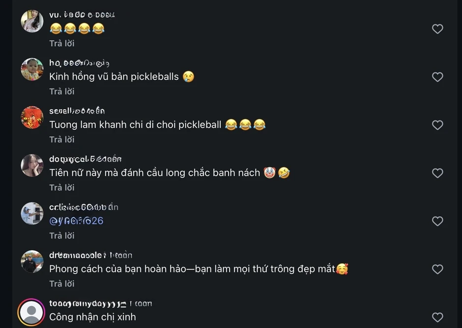 Lilly Luta gây bão mạng với outfit "lên sân" Pickleball độc nhất vô nhị Lilly Luta gây bão mạng với outfit "lên sân" Pickleball độc nhất vô nhị