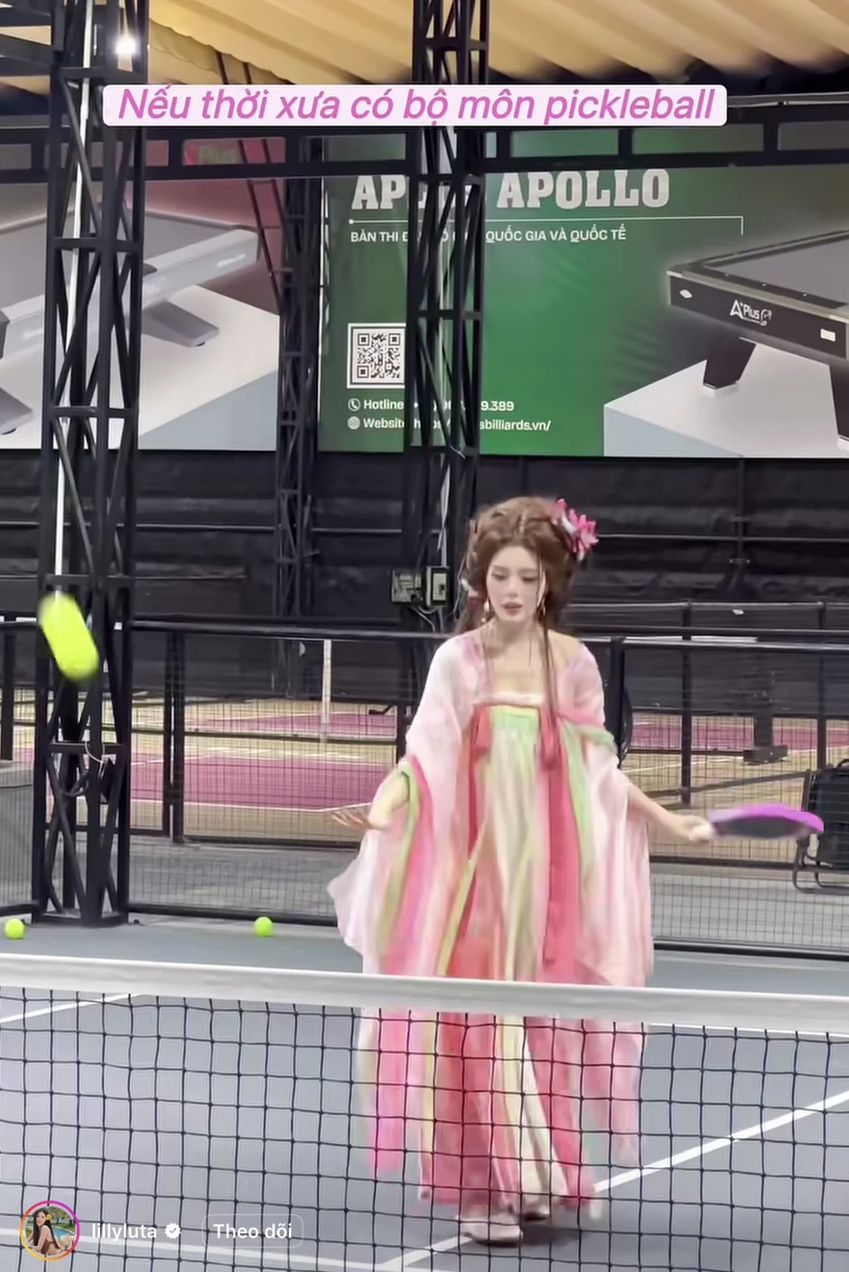 Lilly Luta gây bão mạng với outfit "lên sân" Pickleball độc nhất vô nhị Lilly Luta gây bão mạng với outfit "lên sân" Pickleball độc nhất vô nhị