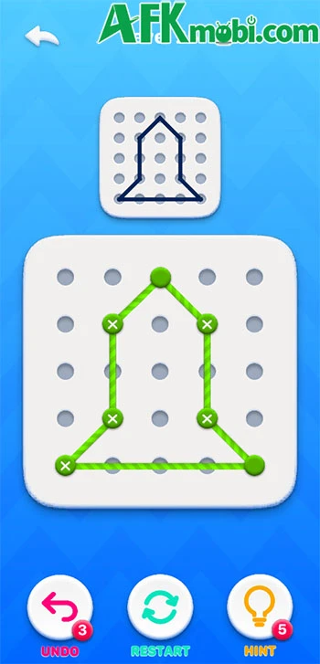 Line Connect - Xếp dây để tạo thành hình được yêu cầu