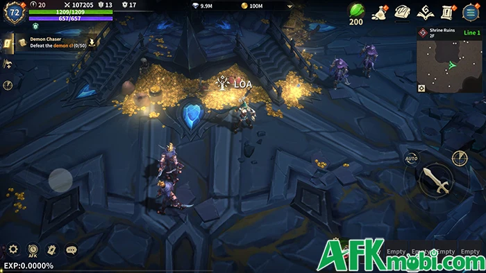 LOA - Legends of Aden game MMORPG 3D fantasy phương Tây
