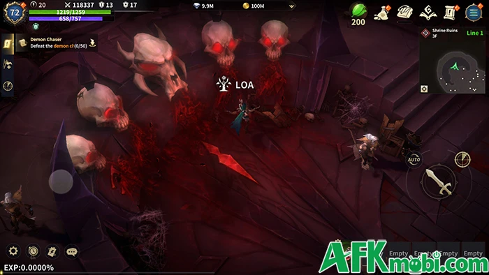 LOA - Legends of Aden game MMORPG 3D fantasy phương Tây