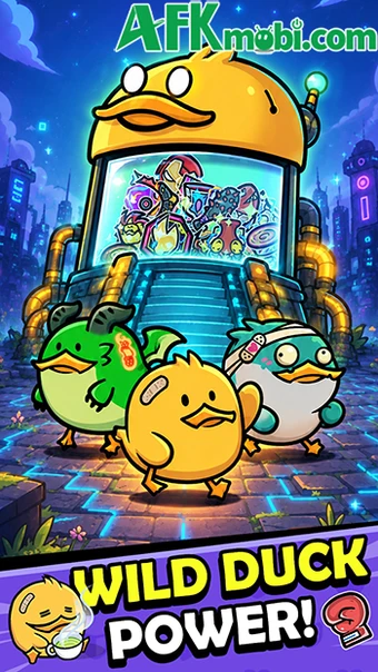 Loopy Ducky - Sắp xếp các vũ khí và kỹ năng lên vòng chạy của vịt
