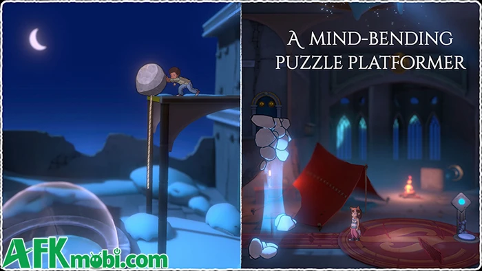 Lost Twins 2 Mobile game phiêu lưu giải đố đi cảnh với đồ họa 2D