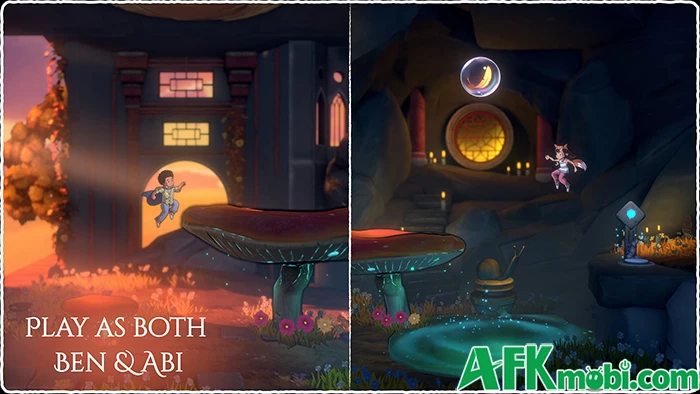 Lost Twins 2 Mobile game phiêu lưu giải đố đi cảnh với đồ họa 2D