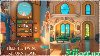 Lost Twins 2 Mobile game phiêu lưu giải đố đi cảnh với đồ họa 2D