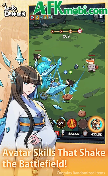 Lucky Dokkaebi game roguelike theo phong cách nhàn rỗi