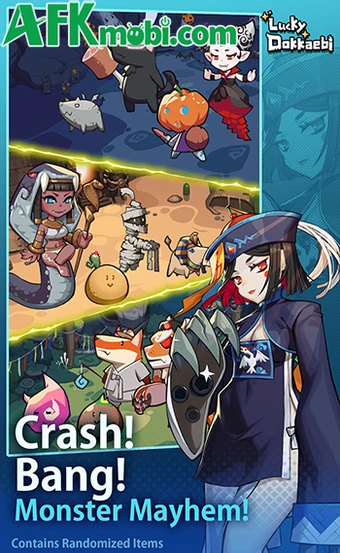 Lucky Dokkaebi game roguelike theo phong cách nhàn rỗi