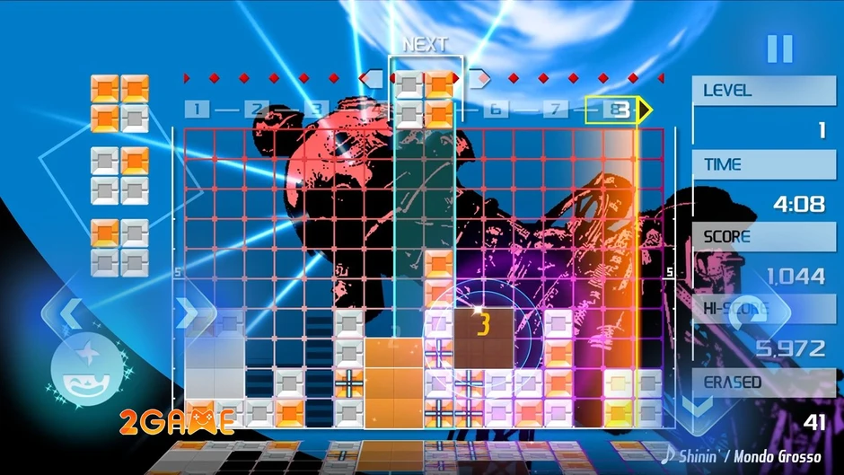 LUMINES REMASTERED - Game "xếp hình" trở thành đại tiệc âm nhạc bùng nổ
