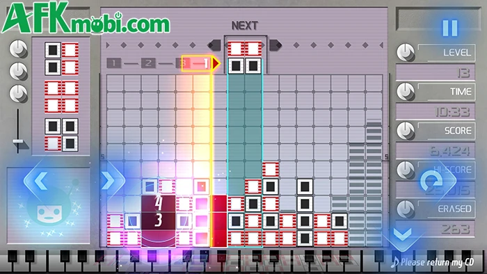 LUMINES REMASTERED Mobile game giải đố kết hợp âm nhạc