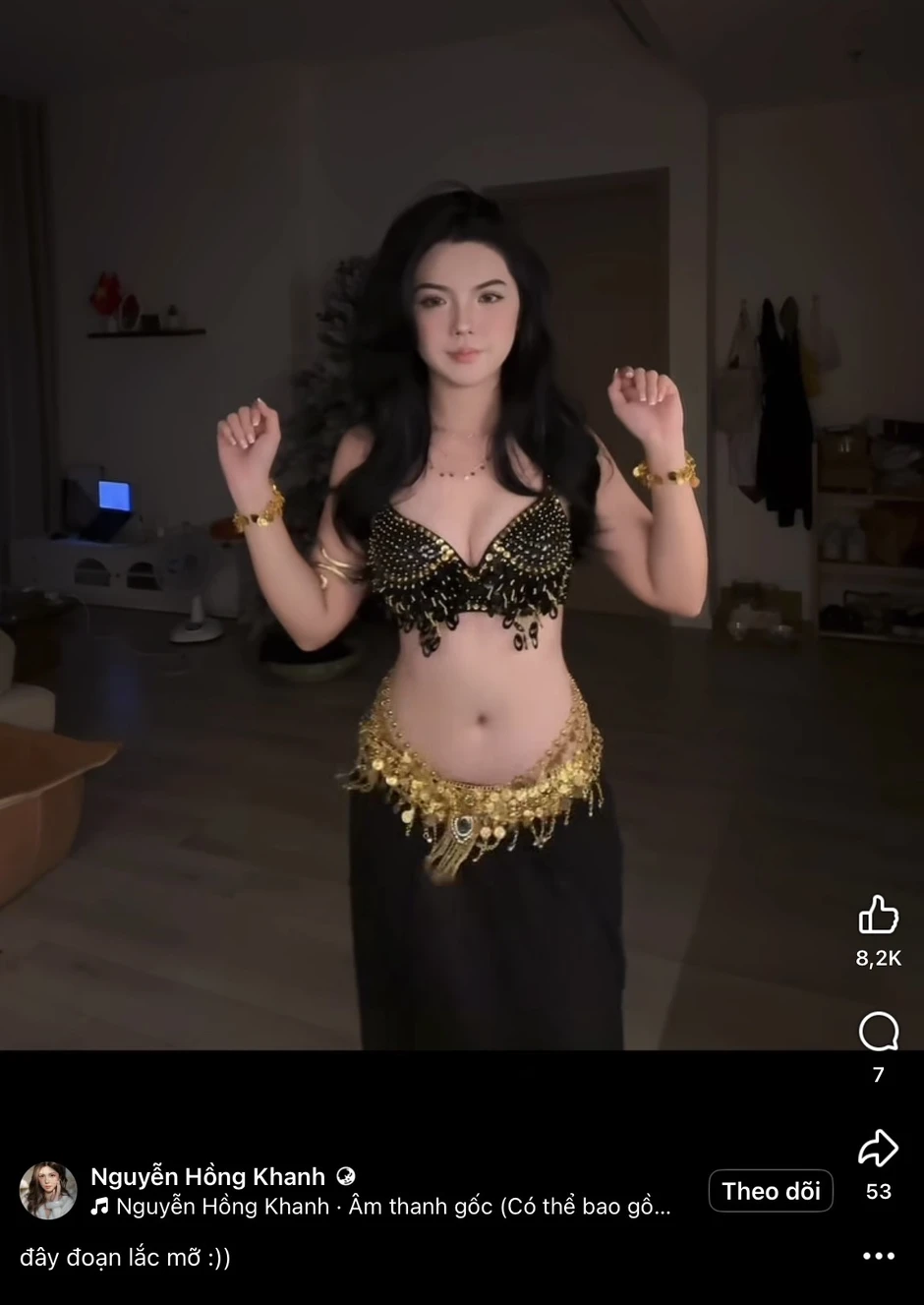 Mỹ nhân thể hiện vũ đạo ấn tượng, "sương sương" cũng giật vạn like!