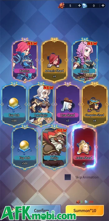 Magic Arena: Hyper Hero Legend với chủ đề fantasy phương Tây