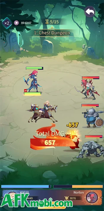 Magic Arena: Hyper Hero Legend với chủ đề fantasy phương Tây