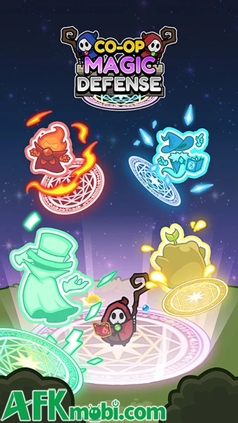 Magic Defense: Co-op Wizard TD game phòng thủ roguelike