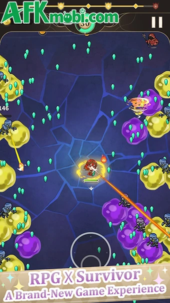 Magical Survivor cho người chơi phát triển cô nàng pháp sư nhỏ
