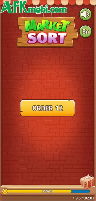 Market Sort game giải đố đưa bạn xếp đồ để hoàn thành đơn hàng