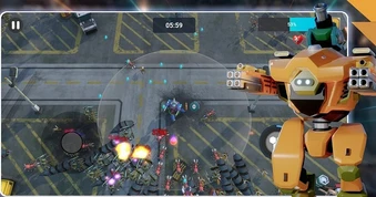 Mech Survival - "Cơn bão thép" bắn súng sinh tồn cực cuốn