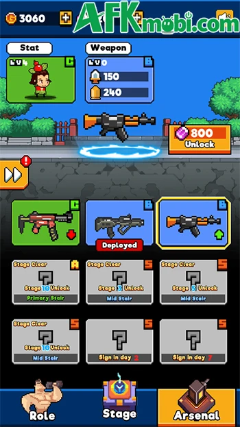 Mecha Shoot Pixel game hành động với lối chơi đơn giản