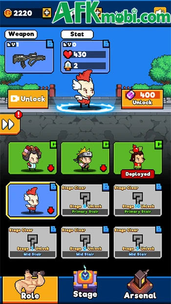 Mecha Shoot Pixel game hành động với lối chơi đơn giản
