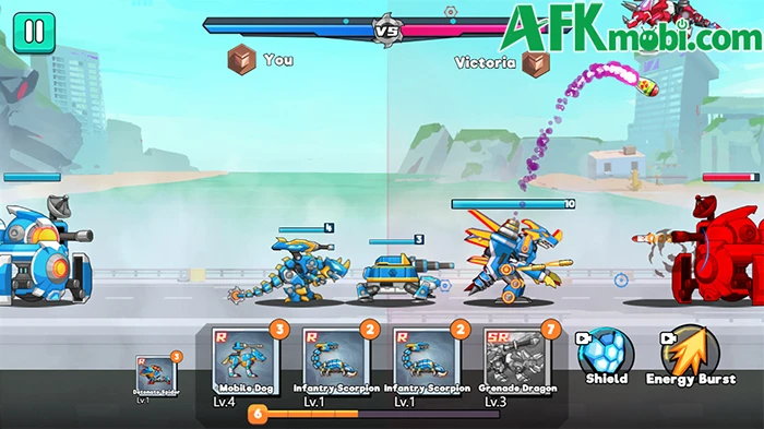 Mecha Storm Robot Battle game chiến thuật thả robot ra chiến đấu Mecha Storm Robot Battle game chiến thuật thả robot ra chiến đấu