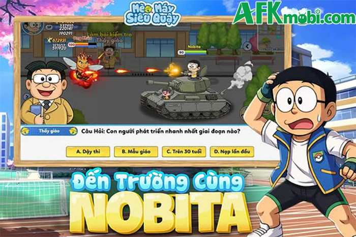 Mèo Máy Siêu Quậy: MMORPG 2D với Chủ đề Doraemon – Trải nghiệm nhập vai trực tuyến hấp dẫn