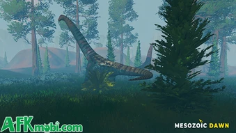 Mesozoic Dawn Mobile đưa game thủ nhập vai khủng long sinh tồn