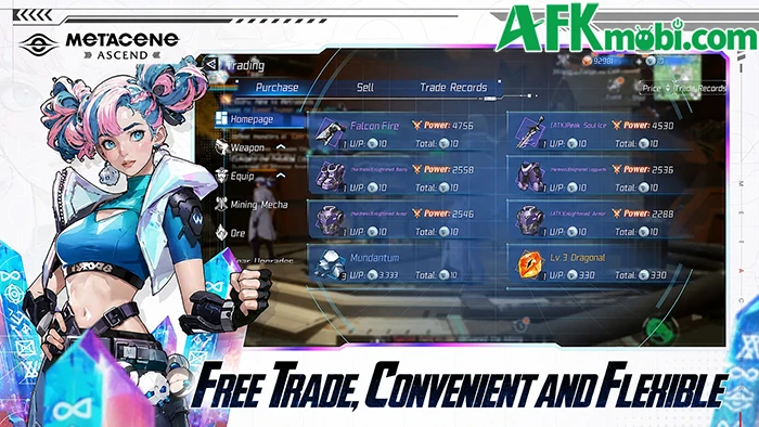 METACENE: ASCEND game MMORPG với bối cảnh cyberpunk