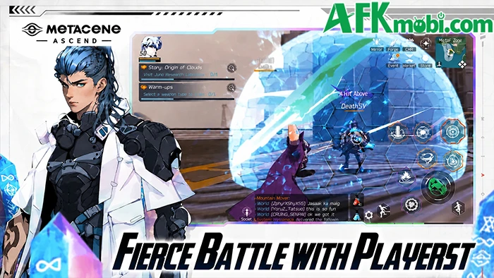 METACENE: ASCEND game MMORPG với bối cảnh cyberpunk