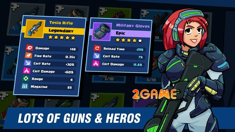 Metal Militia – Battle Arena, tựa game bắn súng platform 2D tốc độ cao