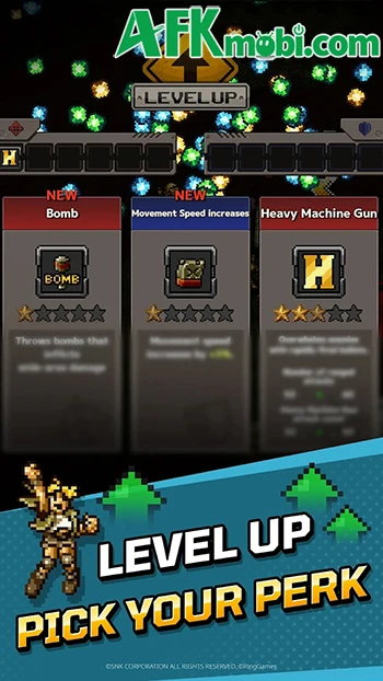 METAL SLUG RUSH game hành động sinh tồn roguelike đơn giản METAL SLUG RUSH game hành động sinh tồn roguelike đơn giản
