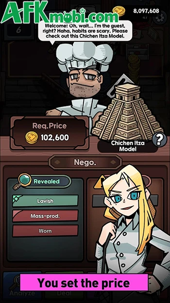 Midnight Market: Tycoon game casual mô phỏng kinh doanh