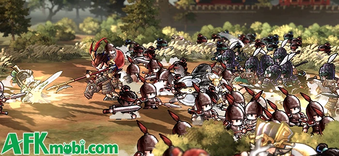 Mini Legends: Clash Of Realms cho người chơi gầy dựng quân đội