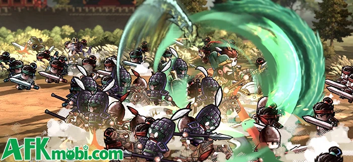 Mini Legends: Clash Of Realms cho người chơi gầy dựng quân đội