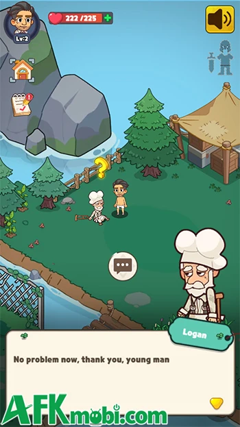 Mini Survival Zombie Fight cho bạn sinh tồn và gầy dựng căn cứ