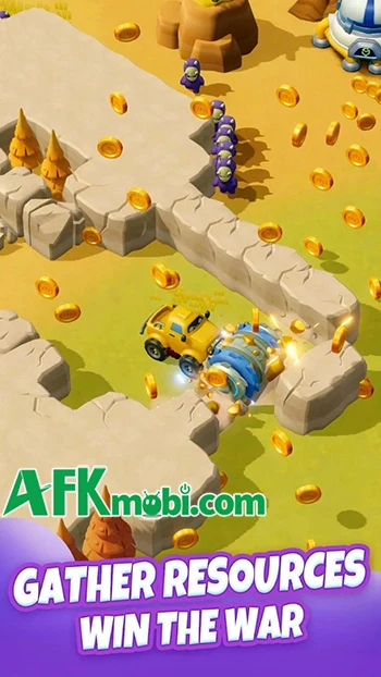 MistCrush Survival đưa bạn gầy dựng căn cứ dưới Cây Sự Sống