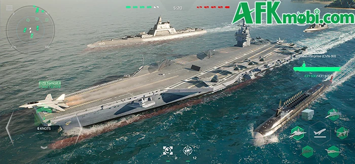 Modern Warships: Naval Battles cập bến Việt Nam với tên Modern Warships: Hạm Đội Đại Chiến