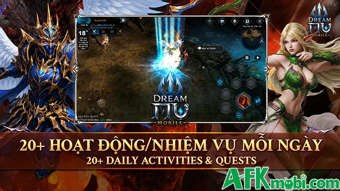 MU Dream: 3D Action MMORPG game nhập vai cày cuốc cổ điển