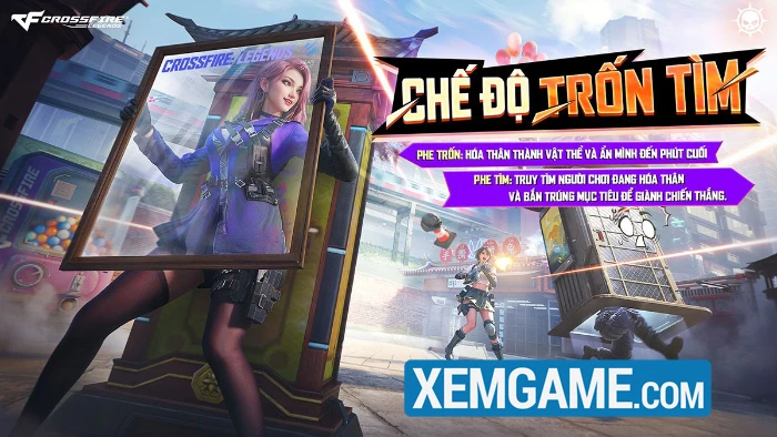 Mùa hè bùng nổ cùng Crossfire: Legends với 2 chế độ mới Mùa hè bùng nổ cùng Crossfire: Legends với 2 chế độ mới