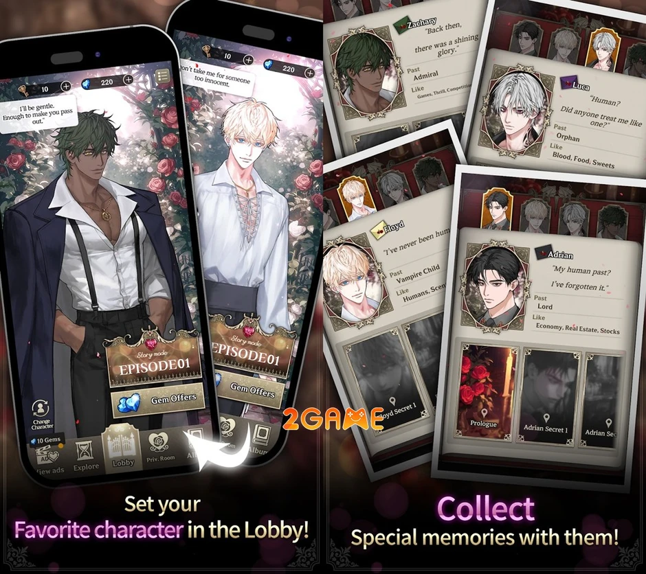 My Blood For You: Vampire Otome - Thế giới giả tưởng hẹn hò cùng ma cà rồng