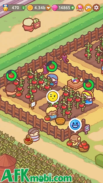 Mystery Farm: Idle Tycoon Game đưa người chơi quản lý nông trại