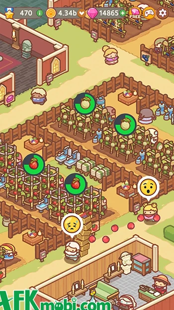 Mystery Farm: Idle Tycoon Game đưa người chơi quản lý nông trại
