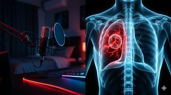 Nam streamer 19 tuổi suýt mất mạng, phổi phải "biến mất" 95% chỉ sau một đêm livestream