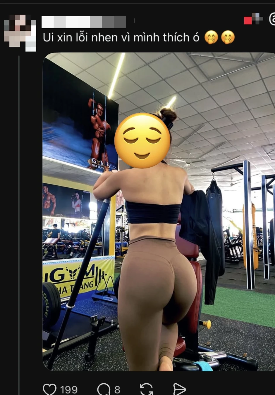 Nam thanh niên than phiền "dị ứng" với các cô nàng gymer hở hang, CĐM tranh cãi không hồi kết