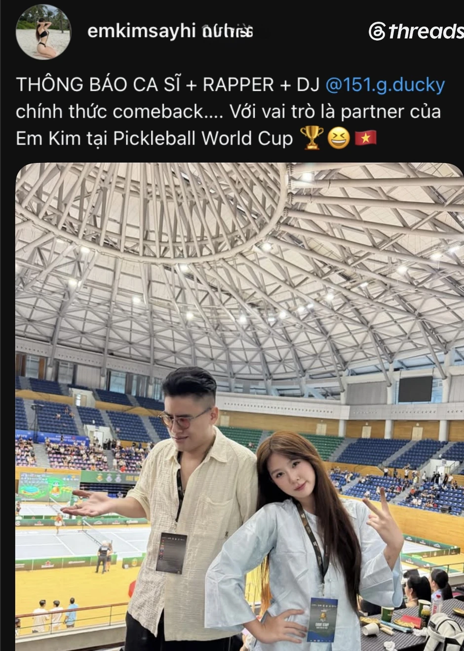 Nàng Kim phấn khích công khai "partner" mới