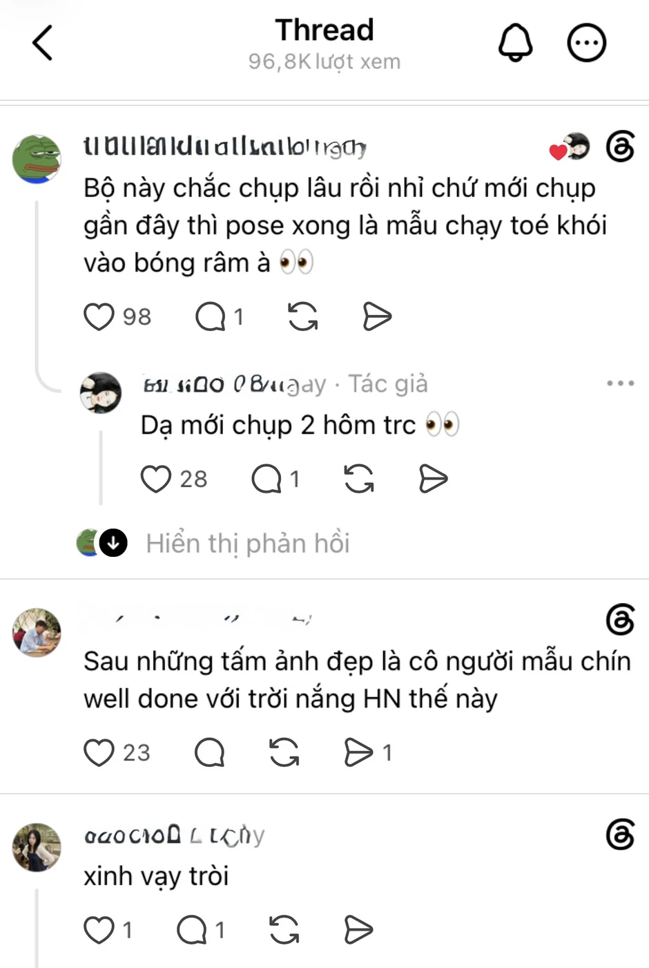 Nắng nóng Hà Nội chạm đỉnh, cô gái vẫn "liều mình" phơi nắng chụp ảnh