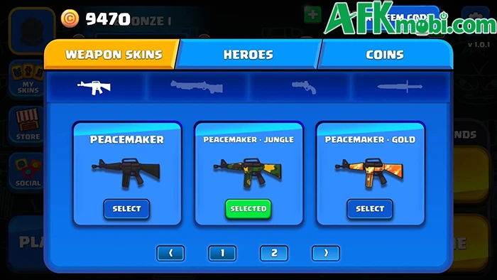 Nero Squads game FPS độc đáo với bản đồ 3D và nhân vật 2D Nero Squads game FPS độc đáo với bản đồ 3D và nhân vật 2D