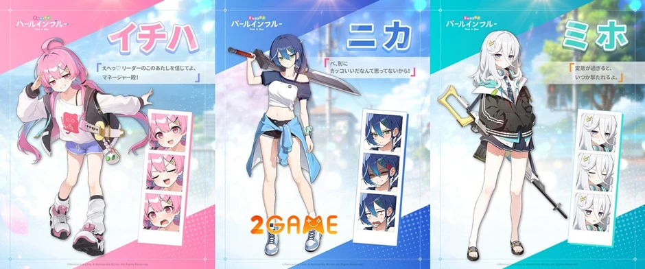 Netmarble trình làng game Pearl in Blue - Làn gió mới của dòng game Bishoujo RPG Netmarble trình làng game Pearl in Blue - Làn gió mới của dòng game Bishoujo RPG
