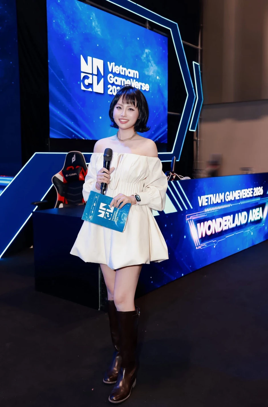 Ngắm dàn MC cực phẩm đổ bộ Vietnam Gameverse 2026: Đẳng cấp visual làm lu mờ cả sân khấu