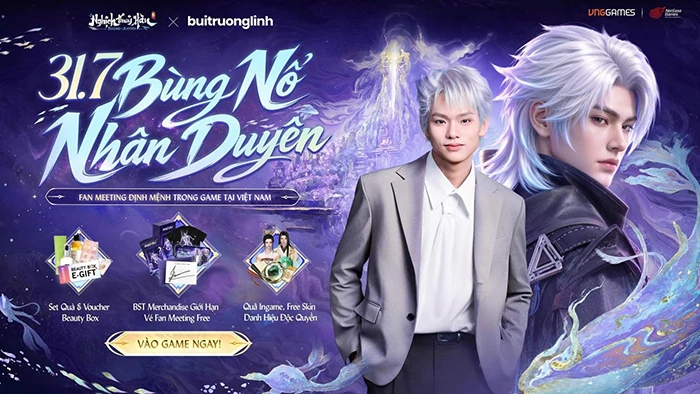 Nghịch Thuỷ Hàn tổ chức Fan Meeting Online cho buitruonglinh ngay trong thế giới ảo